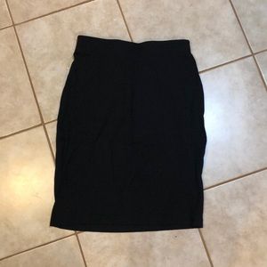 Black Dress Skirt